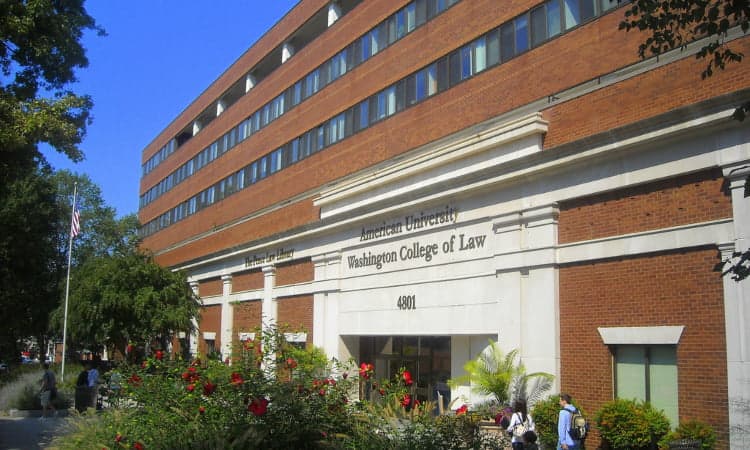 American University College of Law campus