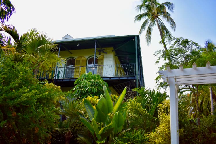 Ernest Hemingway home in Key West Florida