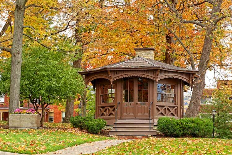 Gazebo at Mark Twain House and Museum