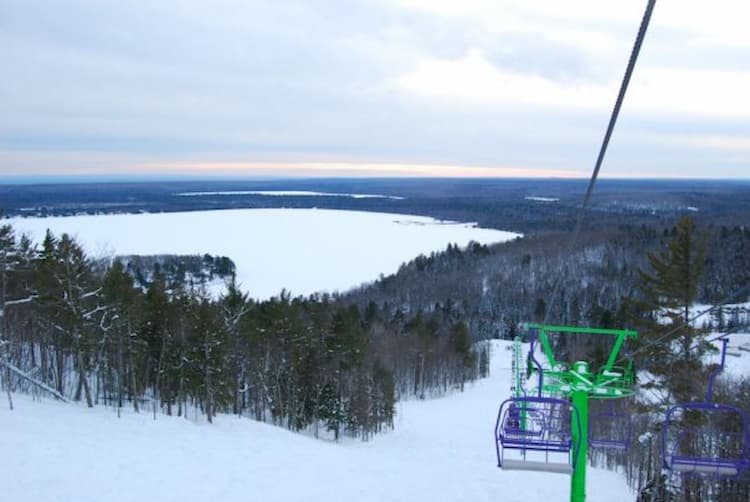 Mount Bohemia chairlift