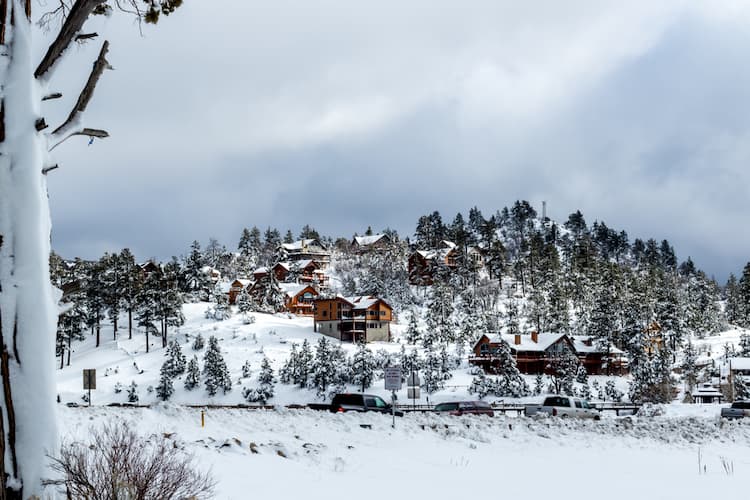 Big Bear Lake in California