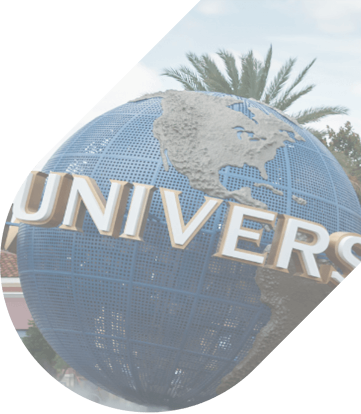 The Universal Studios globe